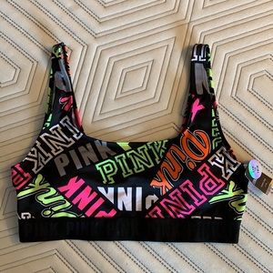 PINK swim to gym TOP ONLY